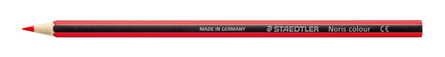Staedtler - Crayon de couleur Noris 185 rouge | 12 pièces