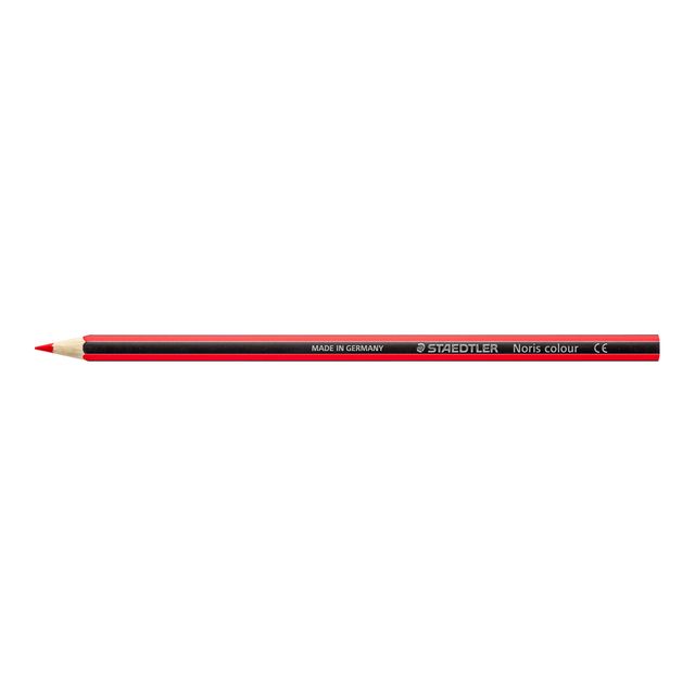 Staedtler -  Kleurpotlood Noris 185 rood | 12 stuks