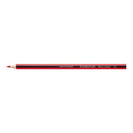 Staedtler - Crayon de couleur Noris 185 rouge | 12 pièces