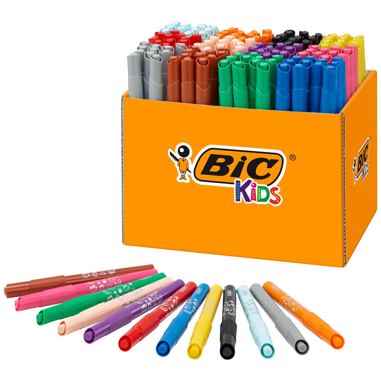 Bickids - Malstifte Kids visacolor ecolutions XL ass Schulbox mit 144 Stück