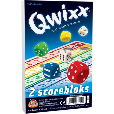 White Goblin -  Qwixx bloks
