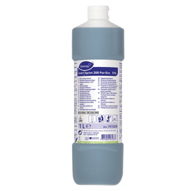 Taski - Interior Cleaner Sprint 200 PUR -ECO 6X1L | 6 pièces