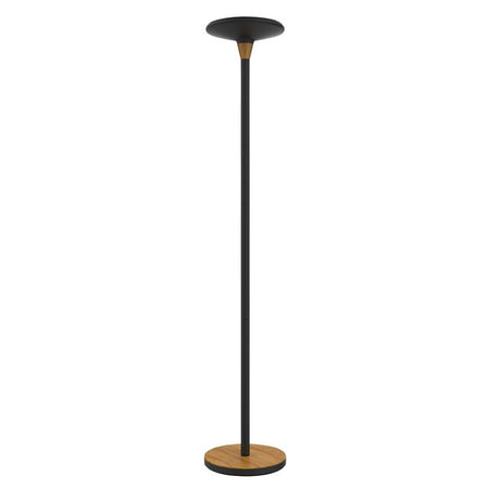 Unilux -  Vloerlamp baly led bamboe zwart | 15 stuks