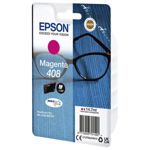 EPSON - Inkcartridge Epson T09J340 408 Red