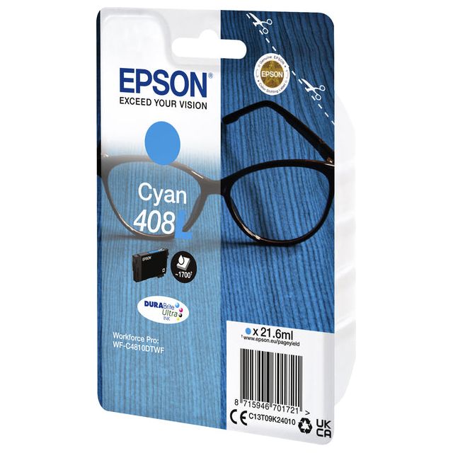 Epson - Inktcartridge epson t09k240 408l blauw | 8 stuks