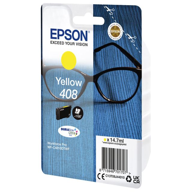 EPSON - Inkcartridge Epson T09J440 408 Jaune