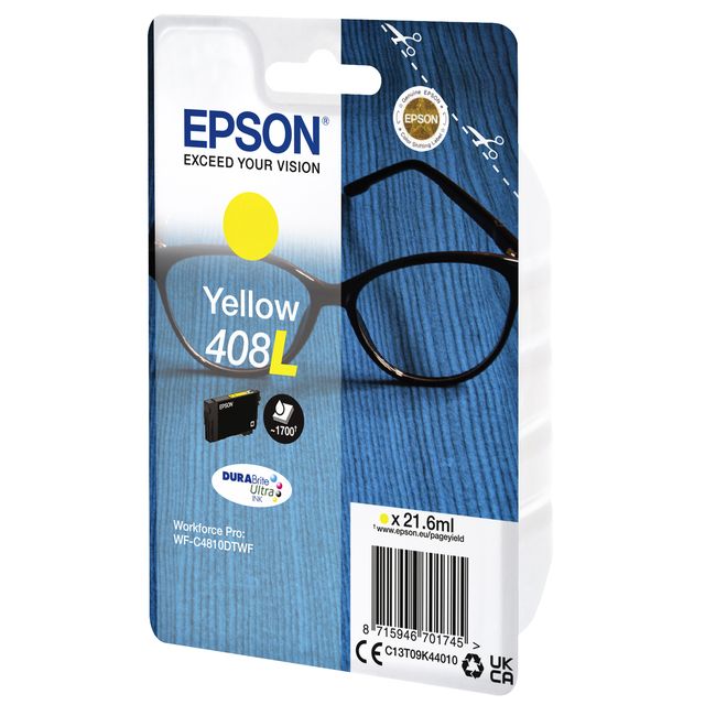 Epson - Cartouche d'encre T09K440 408L jaune | 8 pièces