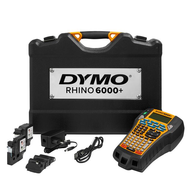 Dymo - Etikettendrucker Rhino 6000+ Industrie ABC 24mm gelb