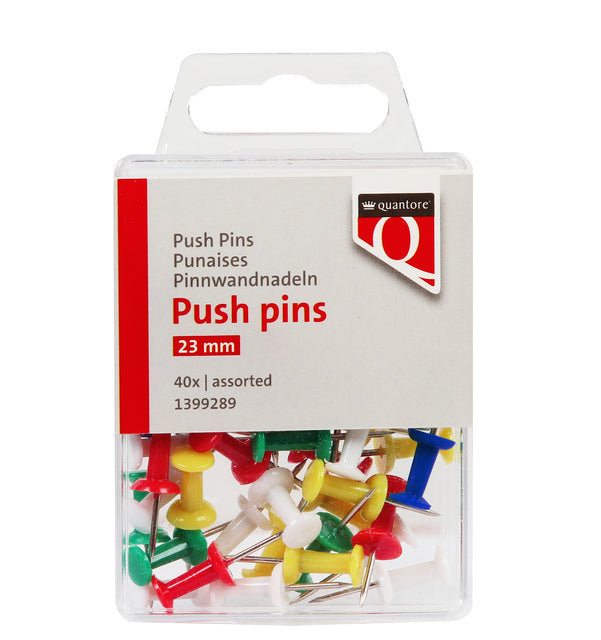 Quantore - Punaises 40 pièces assorties | 120 pièces