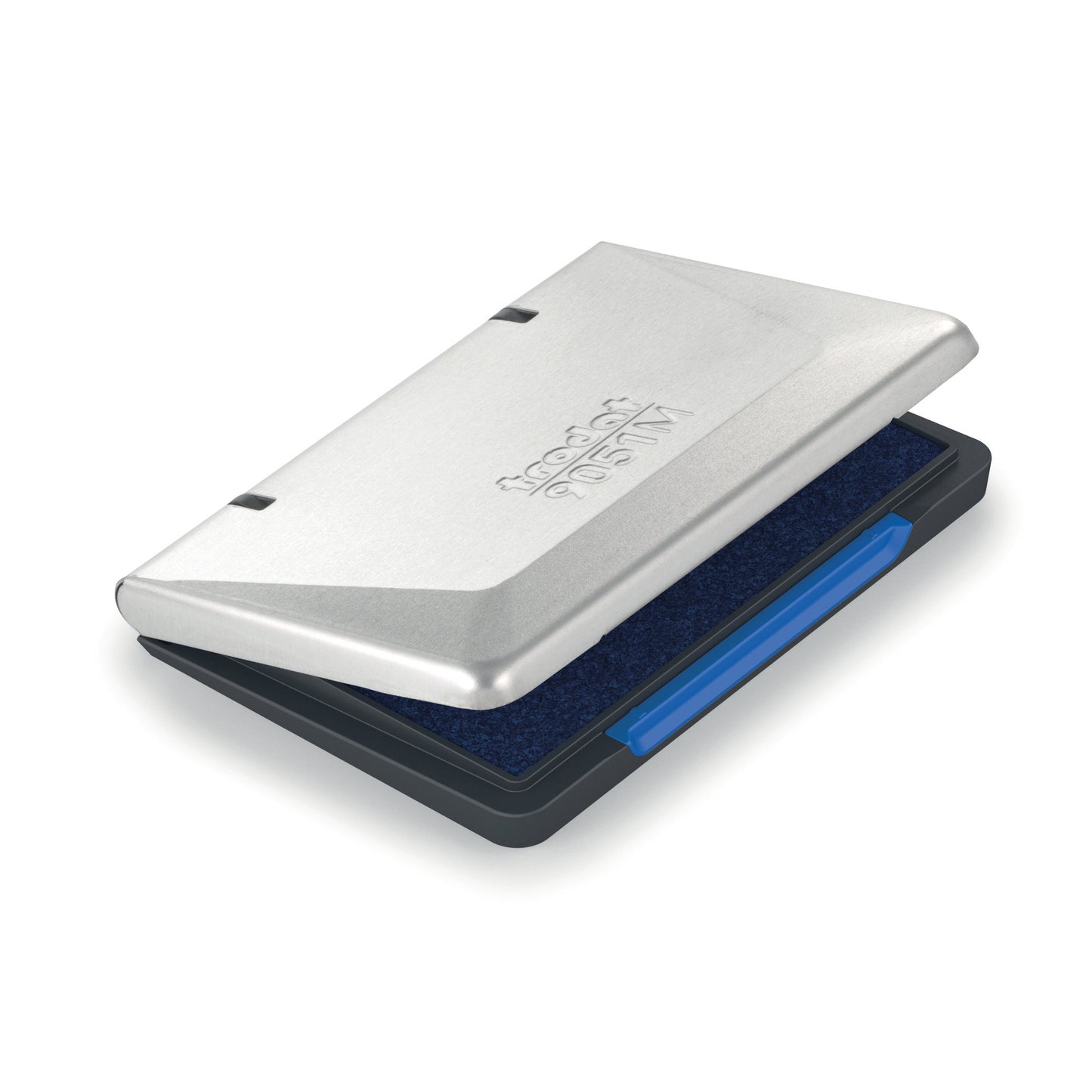 Trodat - Tampon encreur métal 9051m 90x50mm bleu