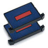 Trodat - Tampon encreur Printy 6/4750 2 pièces bleu et rouge