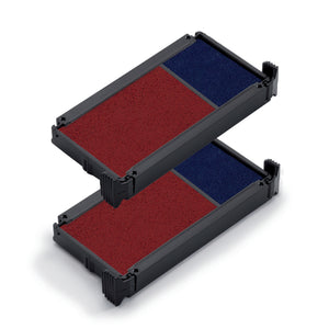 Trodat - Tampon encreur Printy 6/4912 2 pièces bleu et rouge