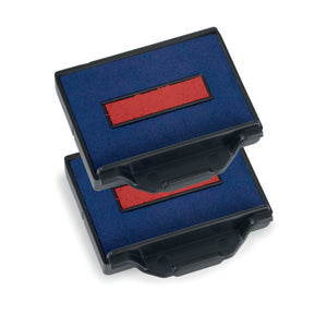 Trodat - Tampon encreur Professional 6/50/2 2 pièces bleu et rouge
