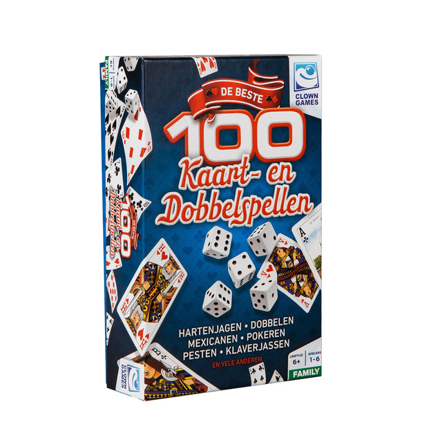 Clown - Cartes de jeu Dice 100 matchs