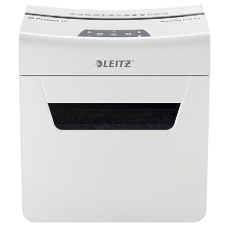 Leitz - Destructeur de papier IQ Protect 6X P4 détruit