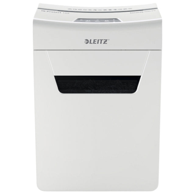Leitz - Aktenvernichter IQ Protect 10X P4 zerkleinert