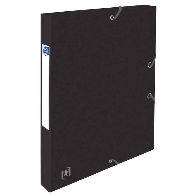Oxford - Elastobox Top File+ A4 25mm schwarz