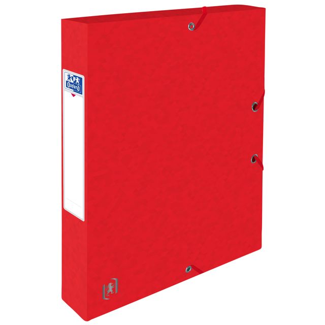 Oxford - Elastobox Top File+ A4 40mm rot