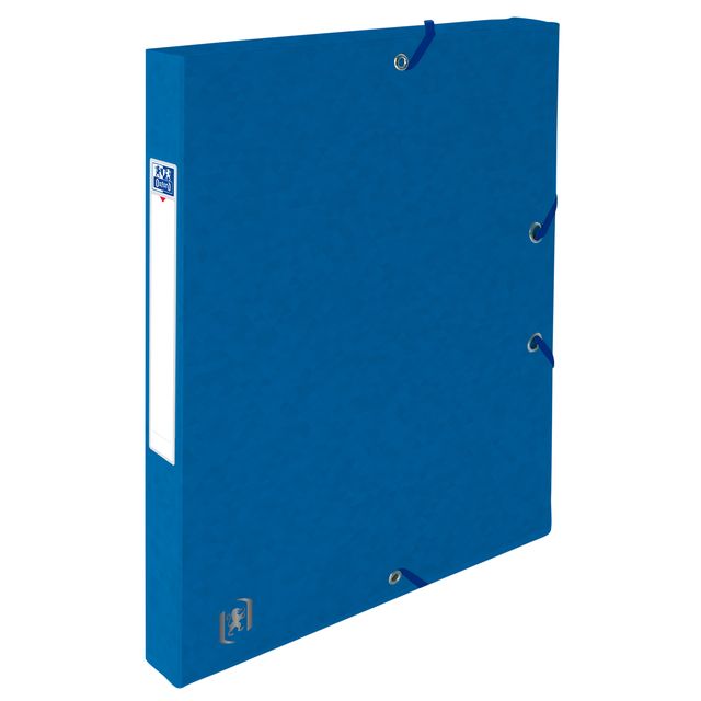 Oxford - Elastobox Top File+ A4 25mm bleu