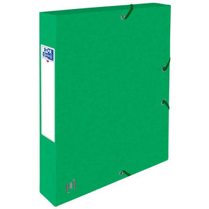 Oxford -  Elastobox  top file+ a4 40mm groen | 9 stuks