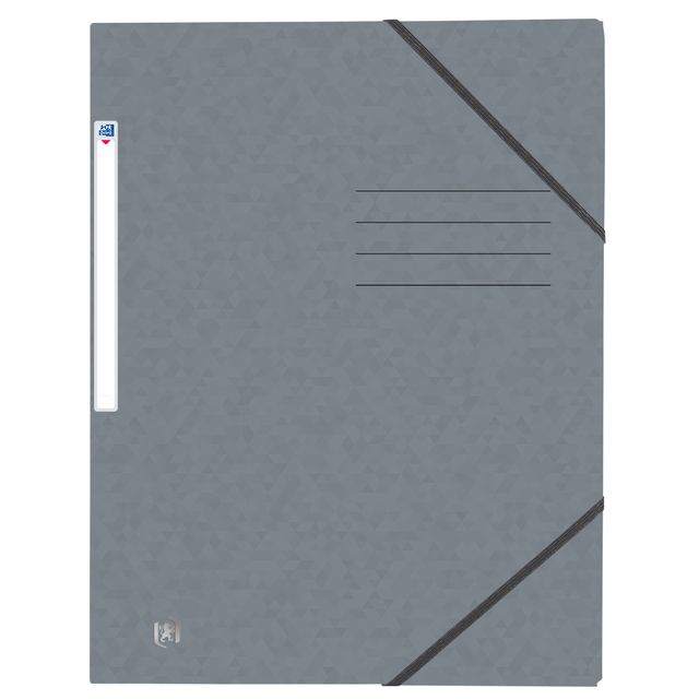 Oxford -  Elastomap  top file+ a4 grijs