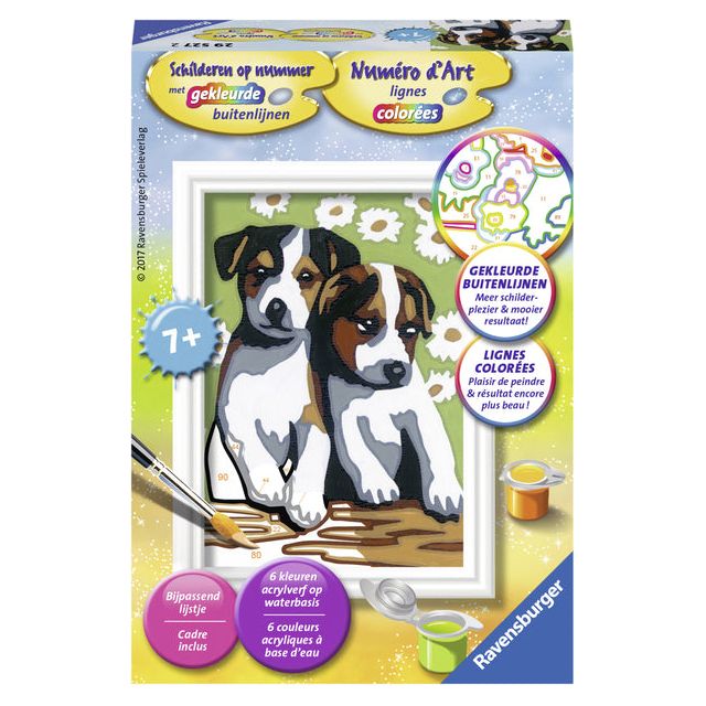 Ravensburger - Peinture sur NR Cute Puppies