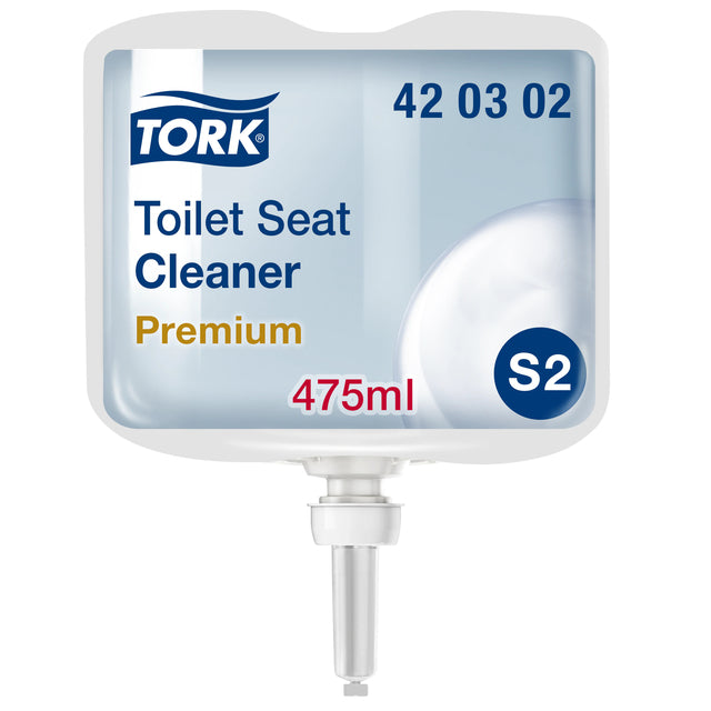 Tork - Nettoyant pour sièges de toilettes S2 475 ml 420302 | 8 pièces