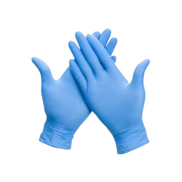Bureau - Gant confort nitrile s bleu 100 pièces