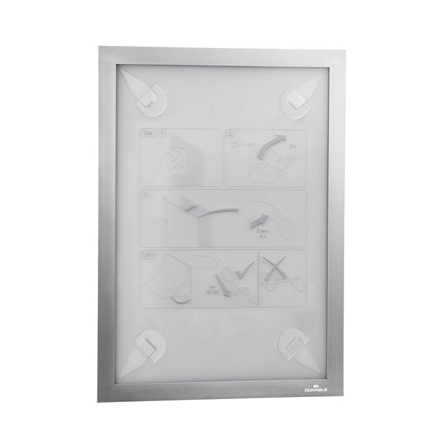 Durable -  Duraframe  484323 a4 zilver