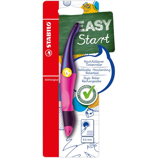 Stabilo -  Rollerpen easyoriginal links hologr m ma | 3 stuks