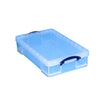 Really Useful - Boîte de rangement 33 litres 710x440x165mm transparent blanc