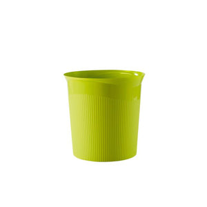 HAN - Poubelle à papier Re-LOOP 13 litres ronde citron vert | 6 pièces