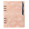 Kalpa - Organiseur a5 + ag25-26 7d/2p croco rose
