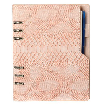 Kalpa - Organiseur a5 + ag25-26 7d/2p croco rose
