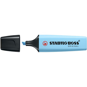 STABILO - Surligneur BOSS Original 70/112 bleu aéré pastel | 10 pièces
