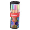 Stabilo - Fineliner point 88/25 Arty roller set noir cul fin 25 pcs