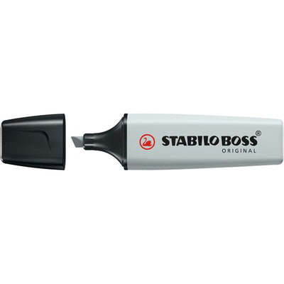 Stabilo -  BOSS ORIGINAL tel, markeerstift, mistig grijs, per stuk