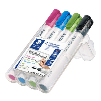 Staedtler - Feutre lumo 351 tableau blanc 4 pcs ass | 120 pièces