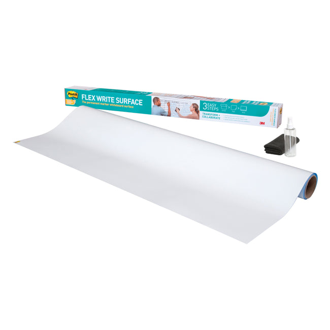 Post-it -  Whiteboardfolie  ss flex 91.4x121.9cm wt | 6 stuks