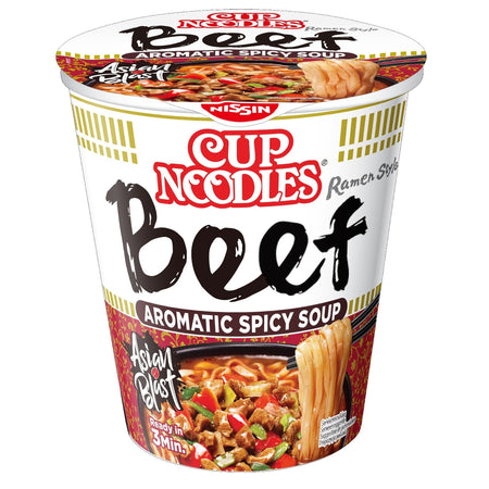 Nissin -  Noodles  5 spices beef cup | 8 stuks