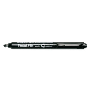Pentel - Filzstift NXS15 1mm schwarz | 12 Stück