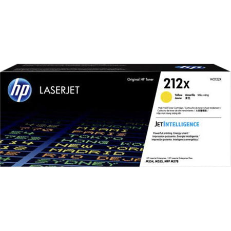HP - toner 212X, 10 000 pages, OEM W2122X, jaune