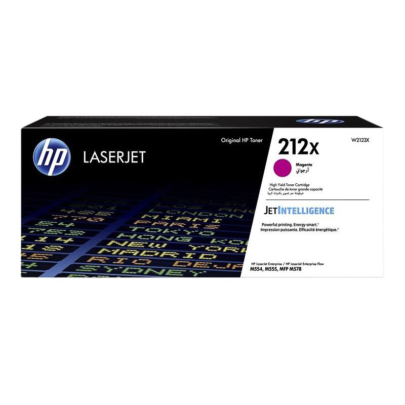 HP - Tonerkartusche w2123x 212x rot