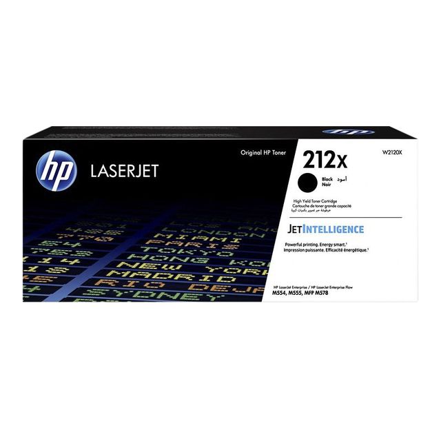 HP -  212X originele high-capacity zwarte LaserJet tonercartridge
