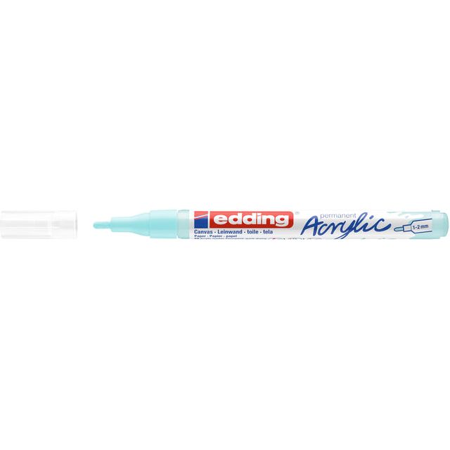 Edding - Acrylmarker edding e-5300 f pastel blauw | 10 stuks