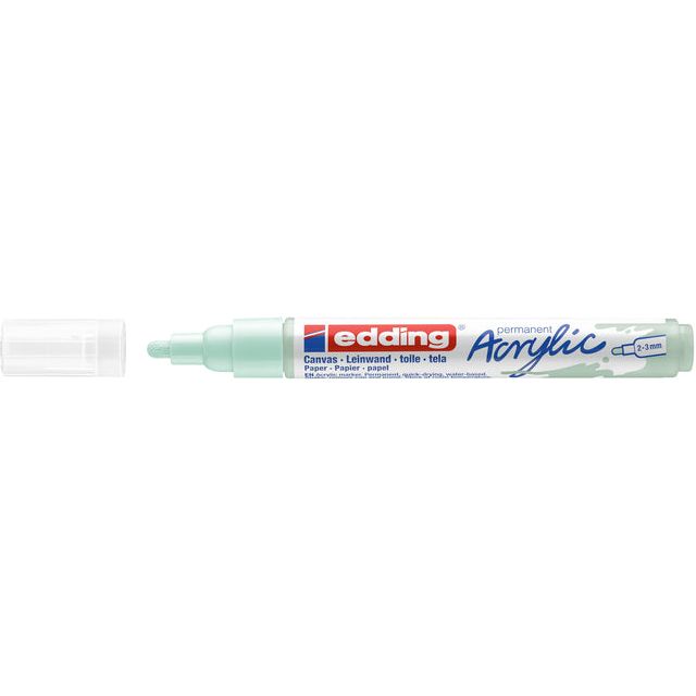 Edding - Marker acrylique Edding E -5100 M Soft Mint