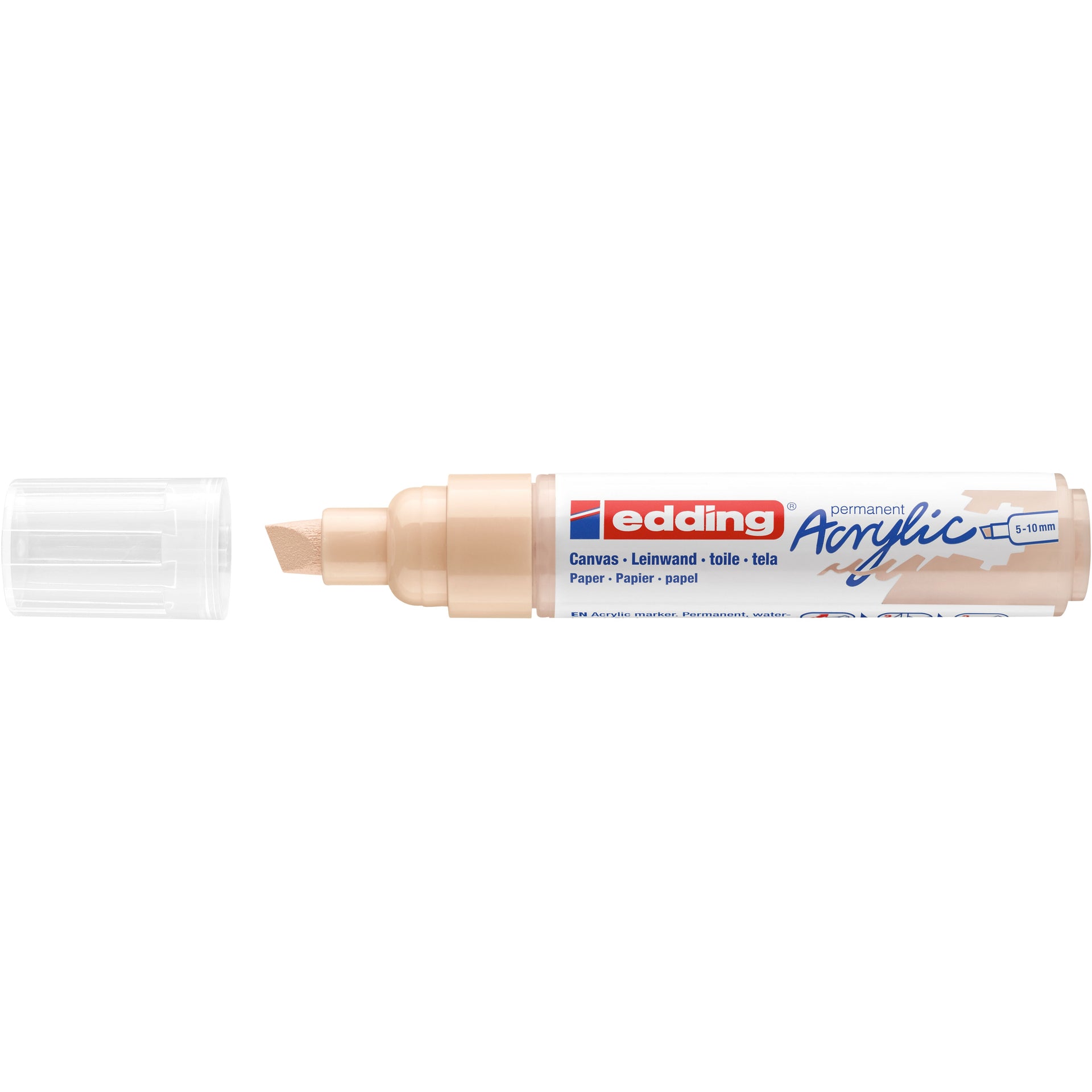Edding - Acrylmarker e-5000 breit warmbeige | 5 Stück