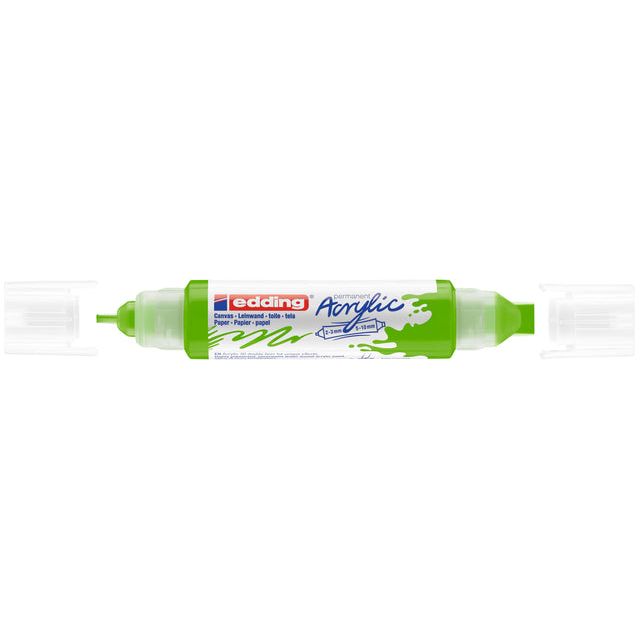 Edding - Acrylmarker edding e-5400 3d double liner geelgr | 5 stuks