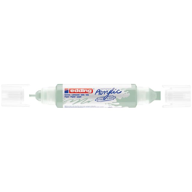 Edding - Acrylmarker EDDing E -5400 3D Doppel Liner Mint | 5 Stücke