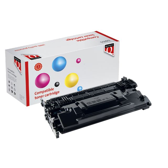 Quantore -  Tonercartridge hp 89x cf289x zwart